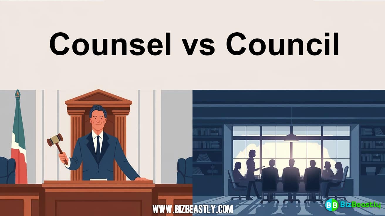 Counsel vs Council: What is The Difference? - Biz Beastly